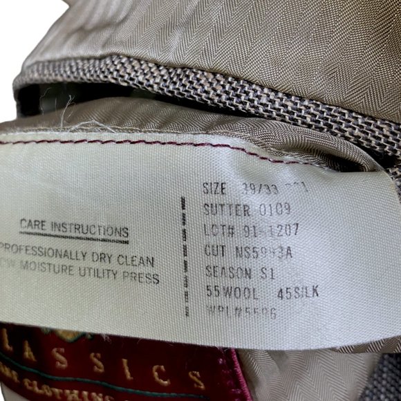 Nordstrom Gray Double-Breasted Blazer - Picture 9 of 12